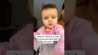 Genetics are cool  #momdaughter #babygirl #momlife #blueeyes