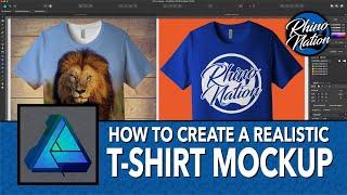 How To Create A T-Shirt Mockup in Affinity Designer