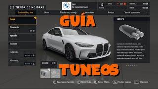 GUIA DE TUNEO Y MEJORAS EN FORZA MOTORSPORT 2023: PIEZAS, CP, CLASES, + GRIP, DESCARGAR TUNEOS, ETC.