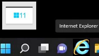 Use Internet Explorer in Windows 11 and 10! And Pin It.