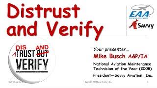 Distrust and Verify