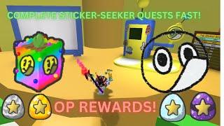 The ultimate sticker-seeker questline guide! Bee Swarm Simulator