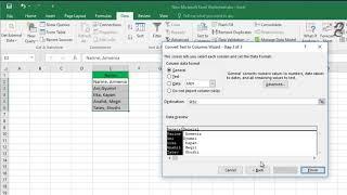 How to Split comma separated values into columns in Excel