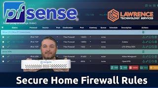 Basic Setup and Configuring pfsense Firewall Rules For Home