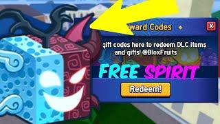 SPIRIT FRUIT CODE BLOX FRUITS ROBLOX