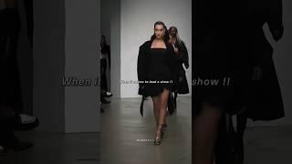 She knows perfectly how to open a show  #shorts #edit #runway #fashion #trending #model #bellahadid