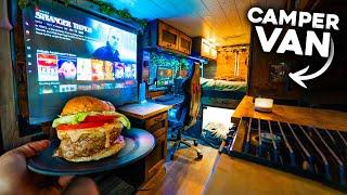 Luxury Van Camping with ASUS ZenBeam L2 (Vanlife Projector)