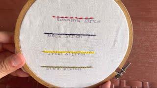 “Beginner’s Guide to Essential Embroidery Stitches”