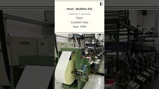 Used Flexo Machines | Omet - Multiflex 420 for SALE @Machinedalal