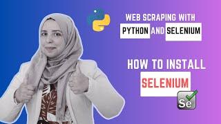 How to install selenium|Learn web scraping with python | 2023