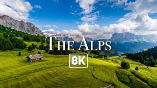  [ 8K ] THE ALPS in 8K by DRONE - Heaven of Earth (8K Ultra HD)(8K Drone Video)