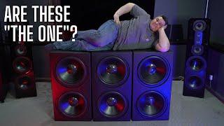 EXTREME Home Bass! 3 x JTR Captivator RS2, 6 18" Woofers 12,000 WATTS!