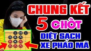  CỜ TƯỚNG | TRẬN CHUNG KẾT 5 CHỐT DIỆT SẠCH XE PHÁO MÃ SIÊU KINH ĐIỂN