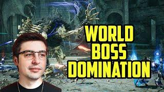 Shroud is dominating world bosses on Throne and Liberty