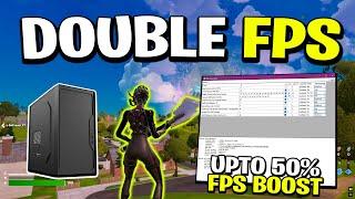 How to Double Your FPS in Fortnite Chapter 2 Remix - MAX FPS & 0 DELAY