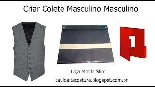 Costurando Colete Masculino #1