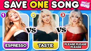 SAVE ONE SONG PER SINGER  Most Popular Viral TikTok Songs | Music Quiz