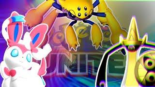 Новые персонажи в Pokemon unite!