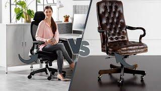 Mesh vs Leather Office Chair: Which is Best for You? | Office Chair Comparison!