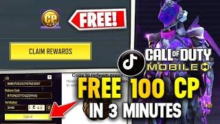 FREE 100 CP For Everyone! | TikTok Stream Trick | Complete Guide | COD Mobile | CODM