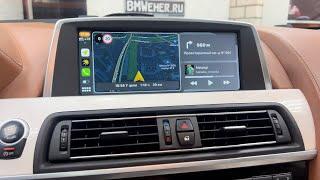 CarPlay и Android auto BMW F06 CIC