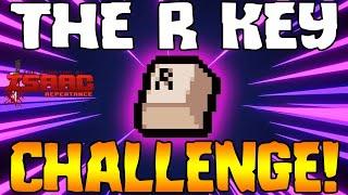 R KEY CHALLENGE! EVERY HIT RESETS THE RUN  - The Binding Of Isaac: Repentance