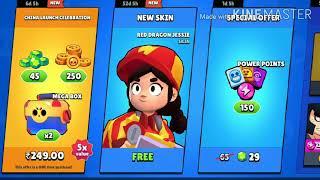 Getting the Red dragon Jessie skin - Brawl Stars