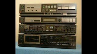 Sony Stereo System, TA-AX320, TC-FX220, SEQ-120, ST-JX220