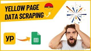 How to Scrape Data from Yellow Page Website | Using Free Google Chrome Extension