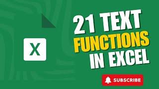 21 Essential Text Functions in Excel You Need to Know | Ultimate Text Manipulation Guide