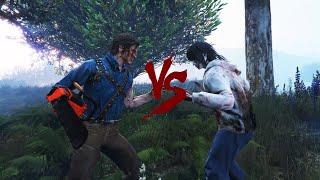 Ash Williams VS Jeff the Killer - Death Battle (GTA 5)