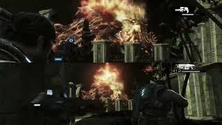 Gears of War 3 / Gameplay Xbox 360 - Split Screen Campaign Pt. 16