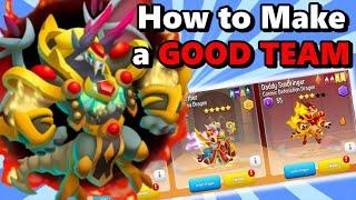 How to Make a Good FIRST TEAM in DRAGON CITY! 2023 Team Building Guide