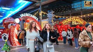 Istanbul’s Christmas Market at Vadistanbul: 4K Tour, Festive Cheer & Street Foods