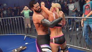 WWE 2k23 MODS: Alexa Bliss classic vs Finn Balor 4 Judgement Day #intergender #wrestling