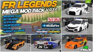 Download FR Legends New Mega Mod Pack | CIVIC | R35 | TWIN TURBO | RX7 | Mizukoshi Touge | V0.3.2