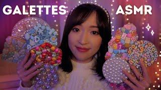 ASMR avec TOUTES mes GALETTES  | Scratching, tapping, sticky (trigger board)