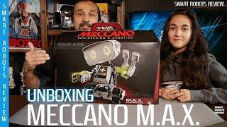 Meccano M.A.X. by Spinmaster - Unboxing - Smart Robots Review