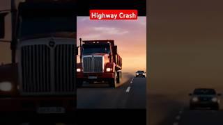 highway Crash #crashsimulation #crashdrive #cars #carcrashes #beamng