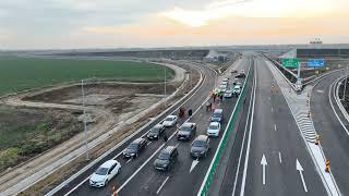 LIVE Autostrada A7 Deschidere circulatie BZ-Focsani lot 2 Buzau-Ramnicu Sarat