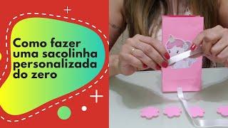 DIY: Como fazer Sacolinha de papel para brindes