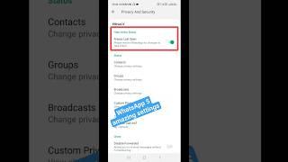Gb WhatsApp top 5 amazing settings #shorts