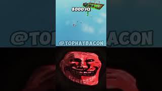 Roblox 5000 IQ Moment!  (Troll Face Meme) #shorts #roblox #trollface