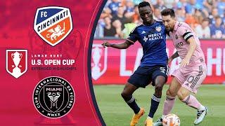 FC Cincinnati vs. Inter Miami: Extended Highlights | US Open Cup Semi-Finals | CBS Sports Golazo