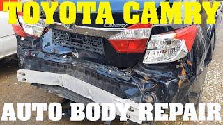 Toyota CAMRY. Auto body repair. Ремонт и покраска кузова.