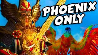 Can You Beat Total Warhammer 3 Using ONLY Phoenixes?