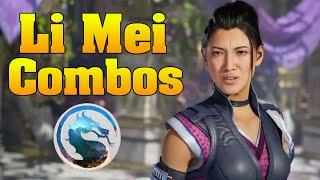 Li Mei Combos | Mortal Kombat 1 (Sonya Kameo)