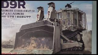 1/35 D9R IDF Armored bulldozer unboxing