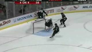 Chris Pronger hits Mike Green