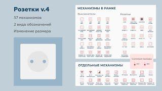 Семейство Розетки v.4.0.1 - Полный обзор функционала